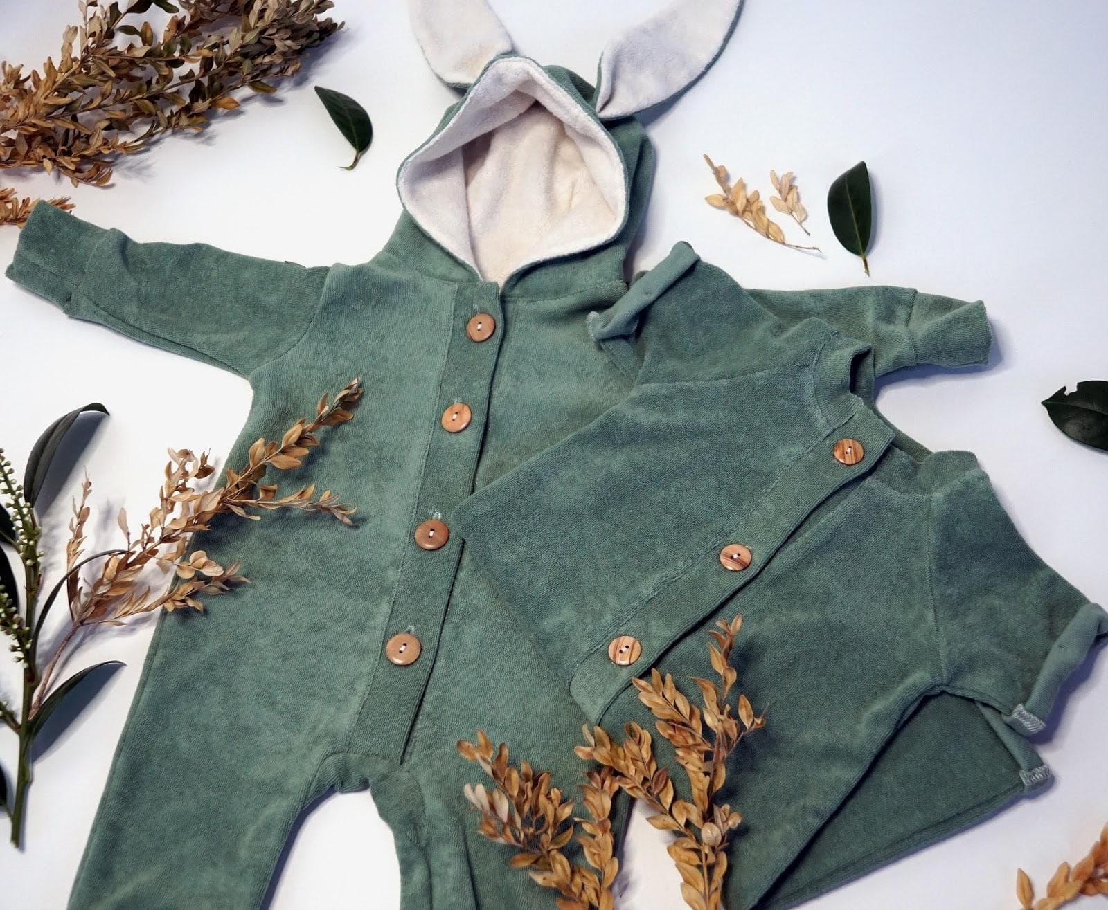Green romper suit from Boxx Kids